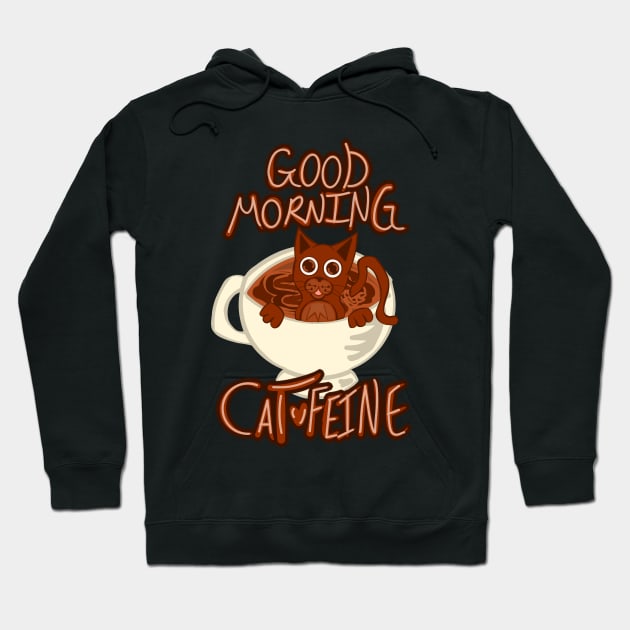 Good Morning Cat•Feine V27 Hoodie by IgorAndMore